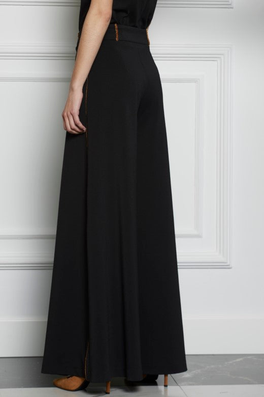 Black Japen palazzo pants