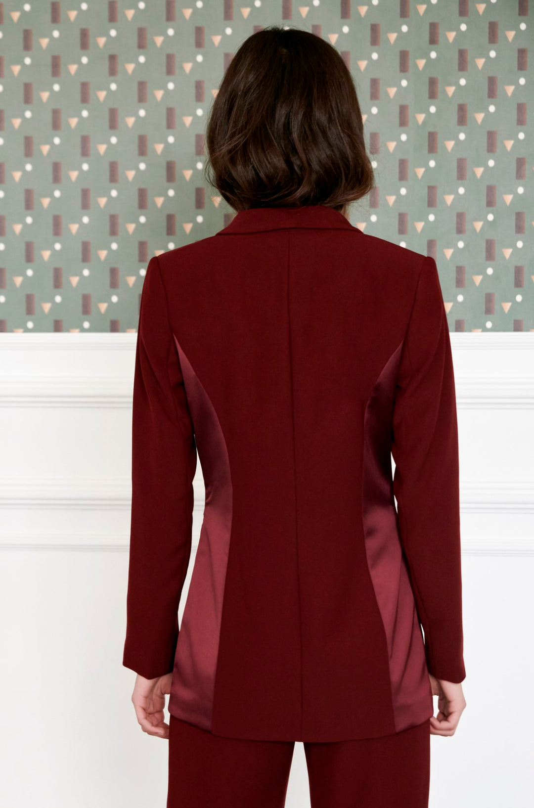 Blazer Bal burdeos