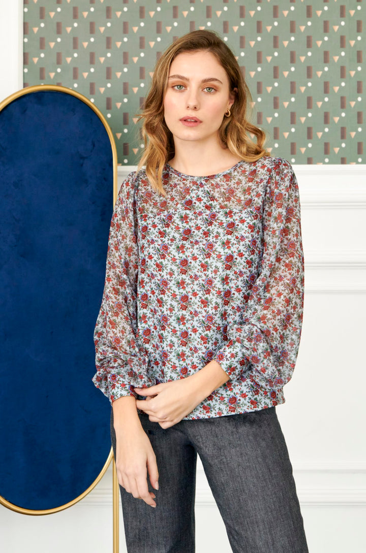 Cervantes printed blouse