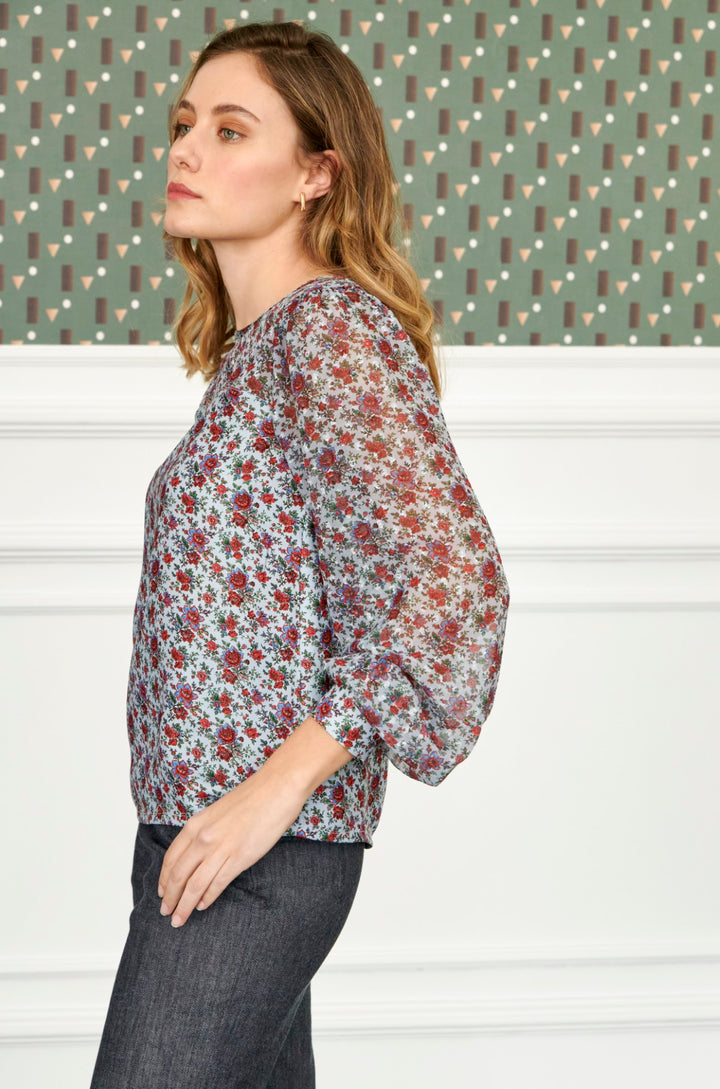 Cervantes printed blouse