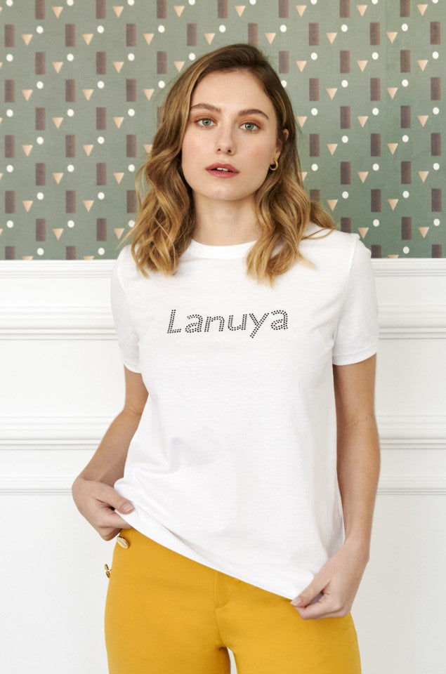Camiseta Cristal blanca