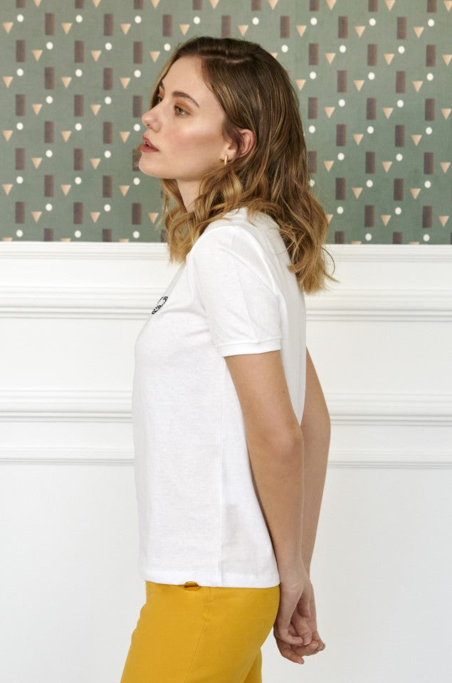 Camiseta Cristal blanca