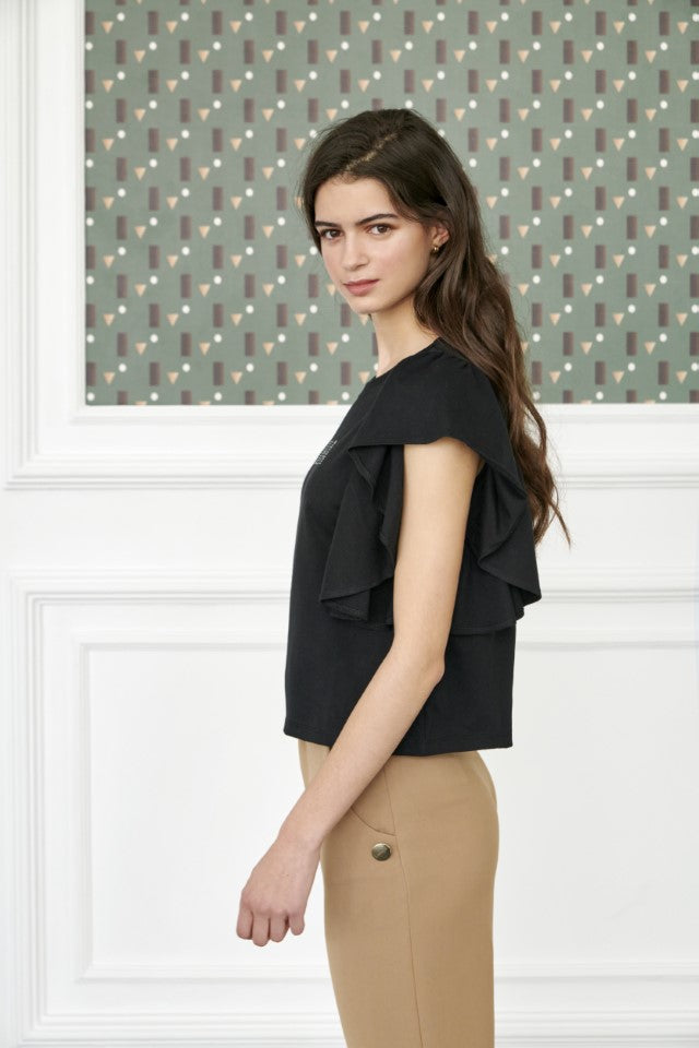 Camiseta Vuela negra