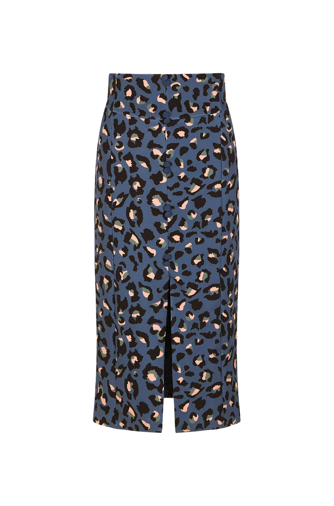 Falda midi Marina Print