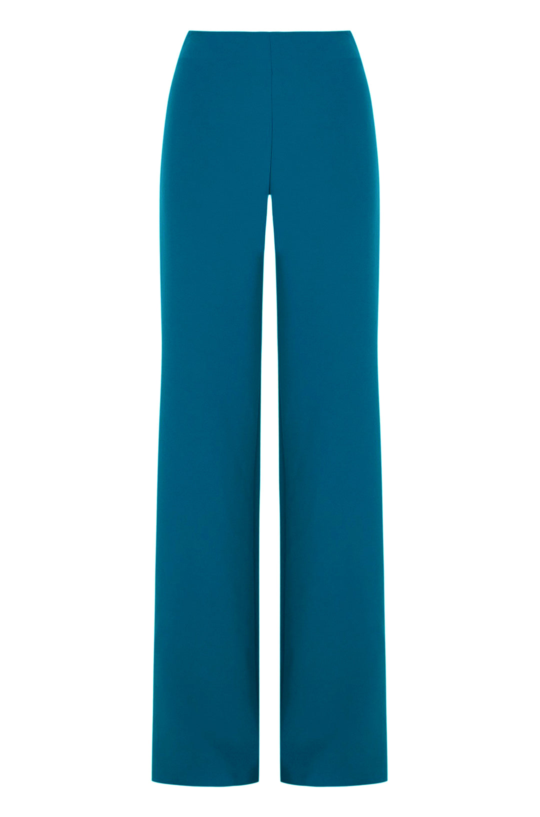 Romy aquamarine straight trousers