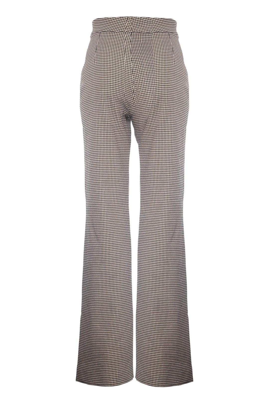 Atlas Houndstooth Straight Trousers