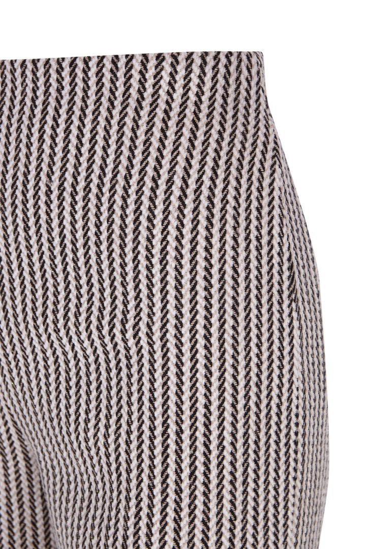 Pantalón ancho Ondina blanco y negro