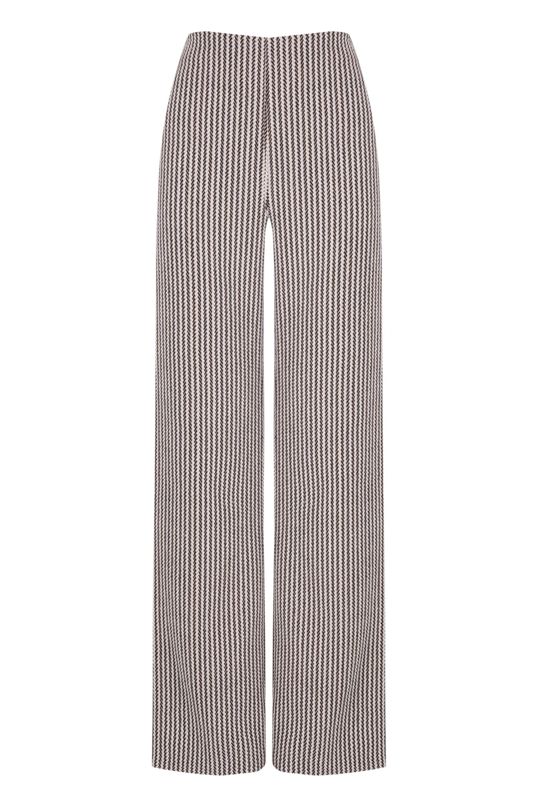Pantalón ancho Ondina blanco y negro