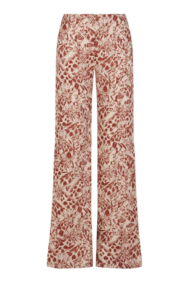 Pantalón recto Jirafa estampado