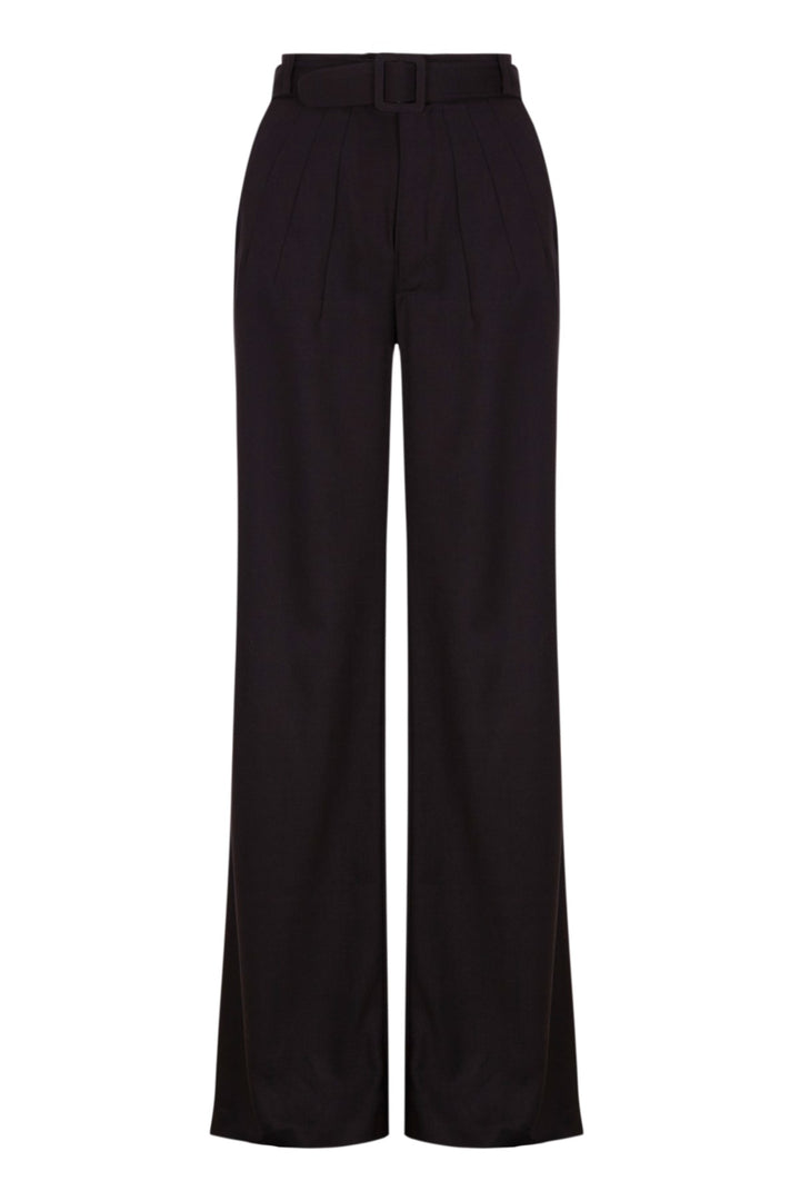 Pantalón recto Queen negro