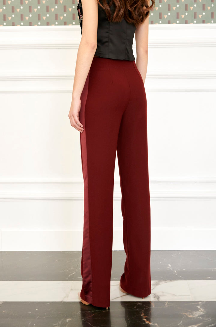Pantalón Bal burdeos