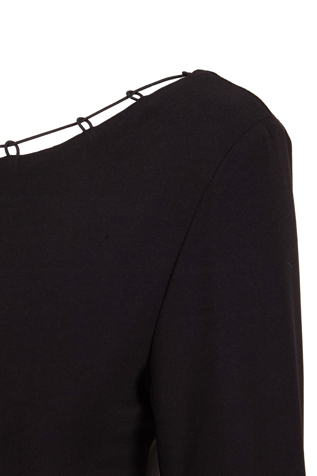 Black Agate boat neck top