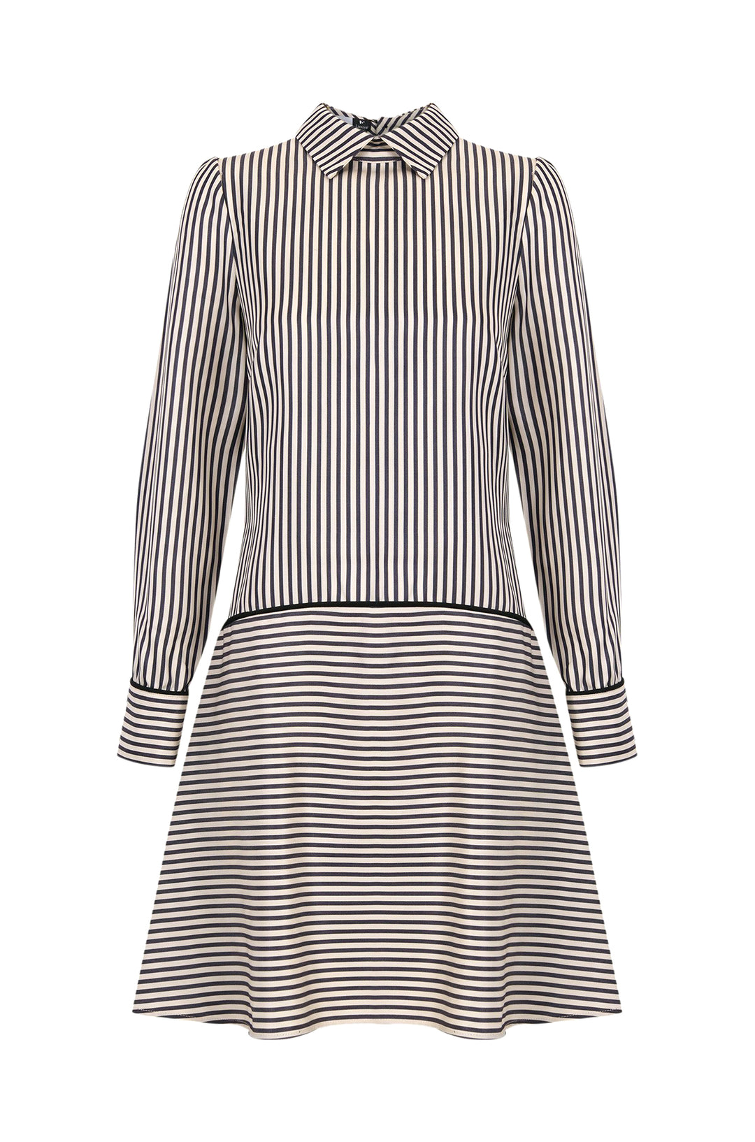 Short dress with owl print