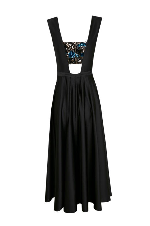 Vestido tablas Sillerilla negro