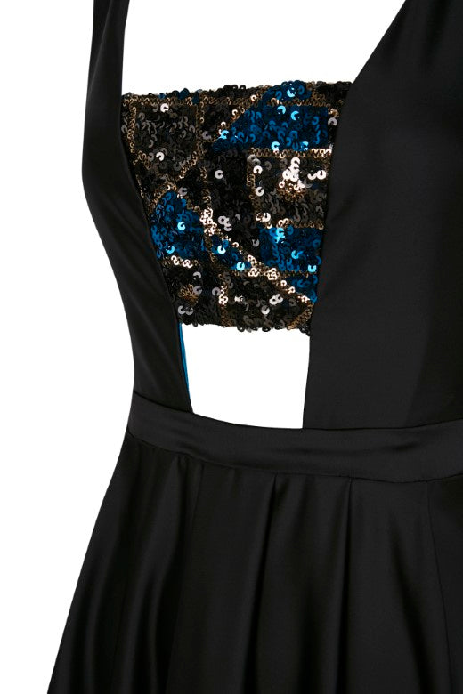 Vestido tablas Sillerilla negro