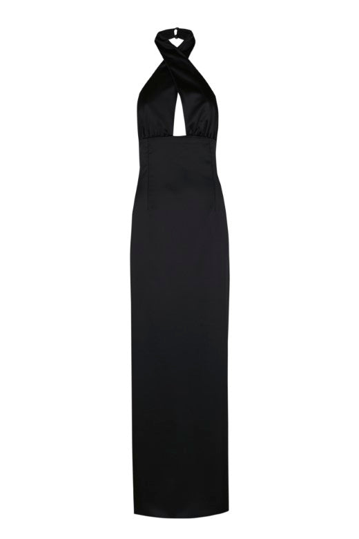 Vestido largo Zamar negro